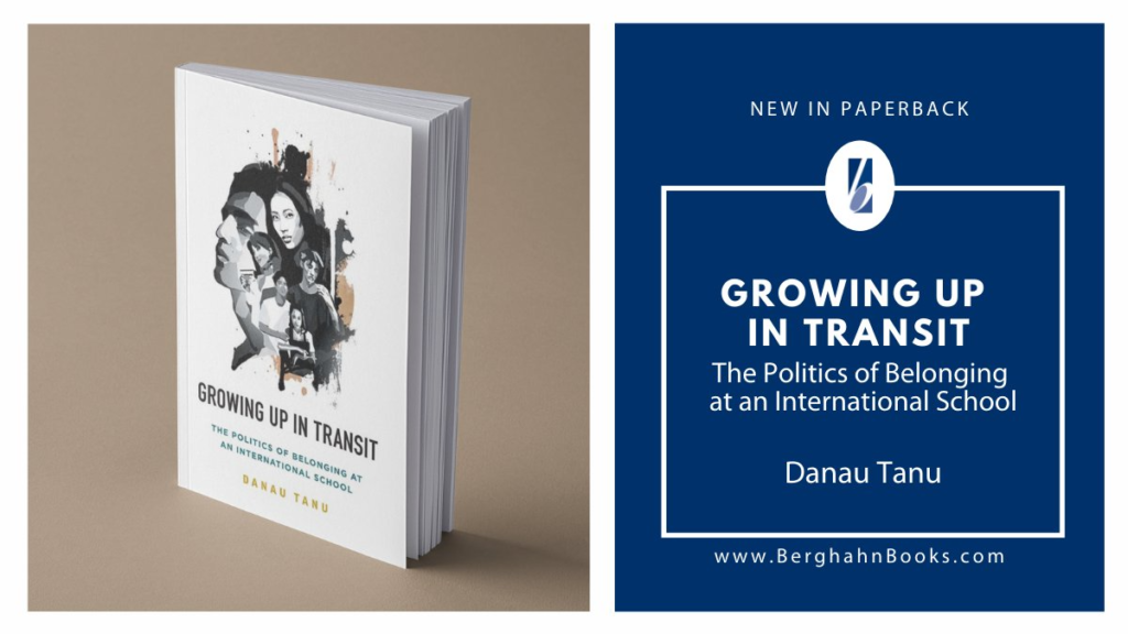 Racism in international education. Growing Up in Transit - in paperback poster