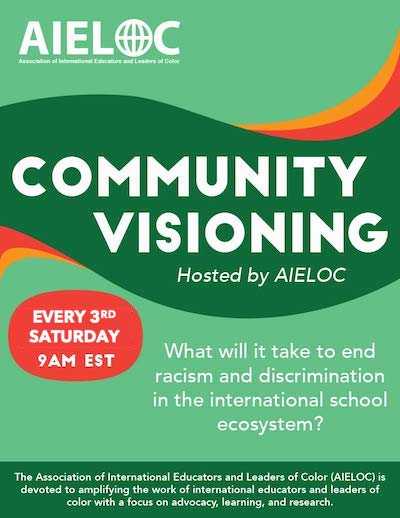 anti-racism in international education - AIELOC Community Visioning